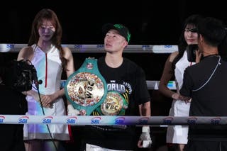 The younger Inoue brother after his win